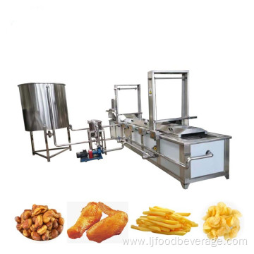 Yam Chips Crisps Frying Machine Fryer